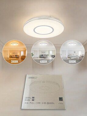 LED Ceiling Light | 330mm Dia | Color Temp Changeable | Brand New